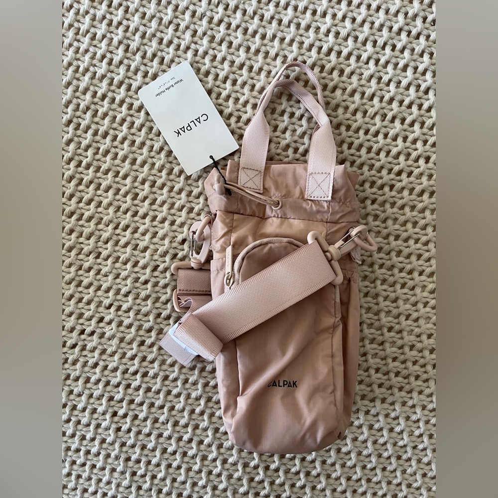CALPAK Water Bottle Holder In Mauve